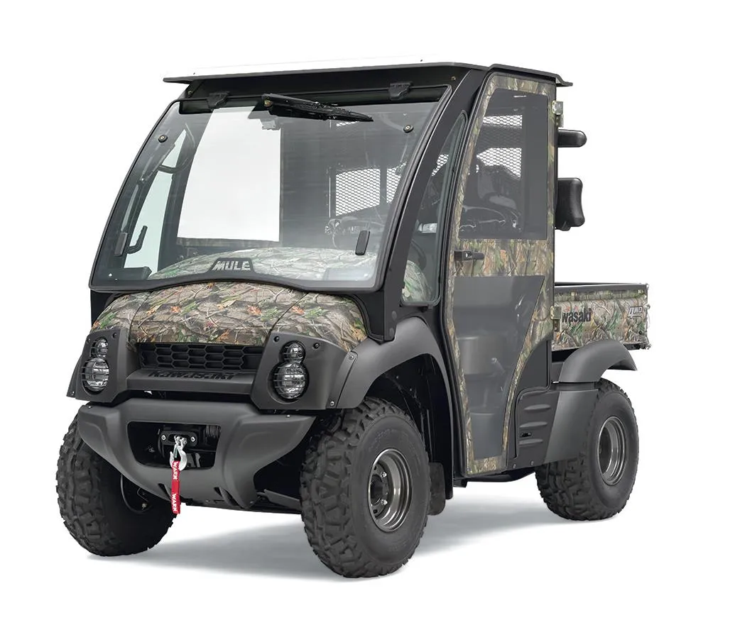 OEM Kawasaki Cab Structure with Black Roof KAF600-012B