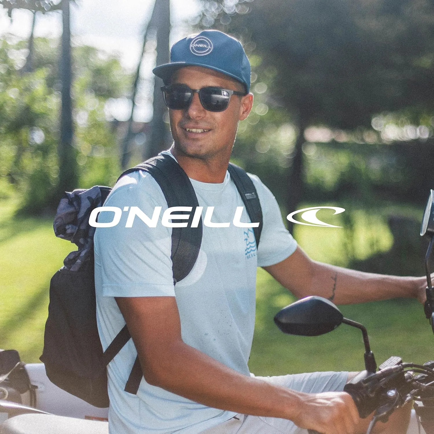 O'NEILL Men's Wetlands Wide Brim Bucket Hat - Bushmaster Hats for Men - Comfortable Fishing Hat or Beach Hat with Drawcord
