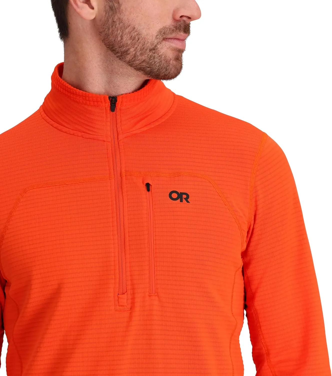 Outdoor Research Men's Vigor Grid Fleece Half Zip