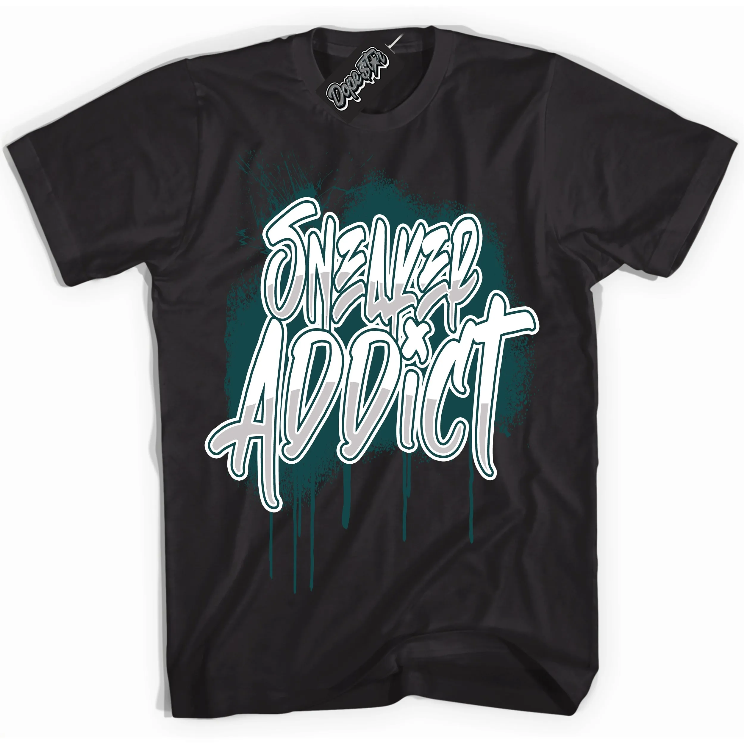 Oxidized Green 1s Sneaker Shirt Sneaker Addict Graphic