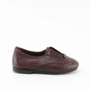 Papanatas Brown Eskimo Laceless Oxford