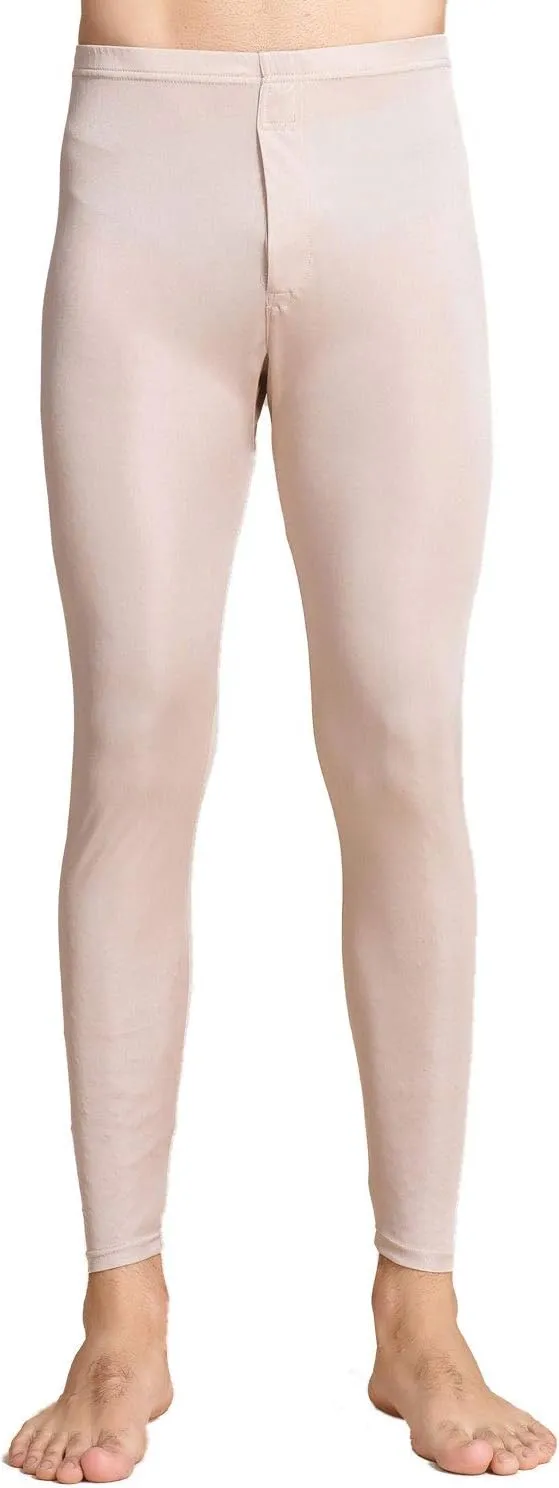 Paradise Silk Pure Silk Jersey Knit Men Long Johns Bottom Only US S M L