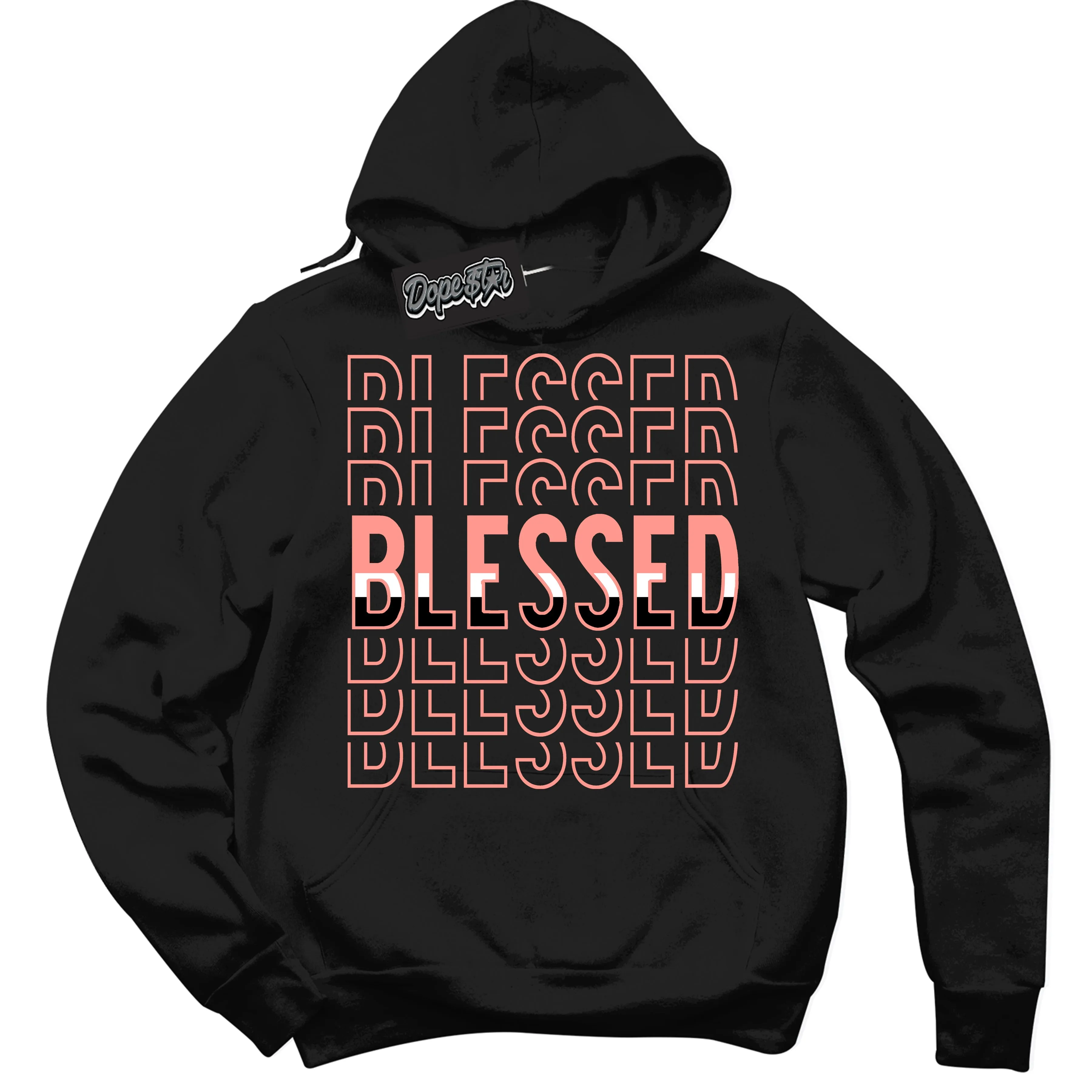 Paris Saint-Germain 1s Sneaker Hoodie Blessed Stacked Graphic
