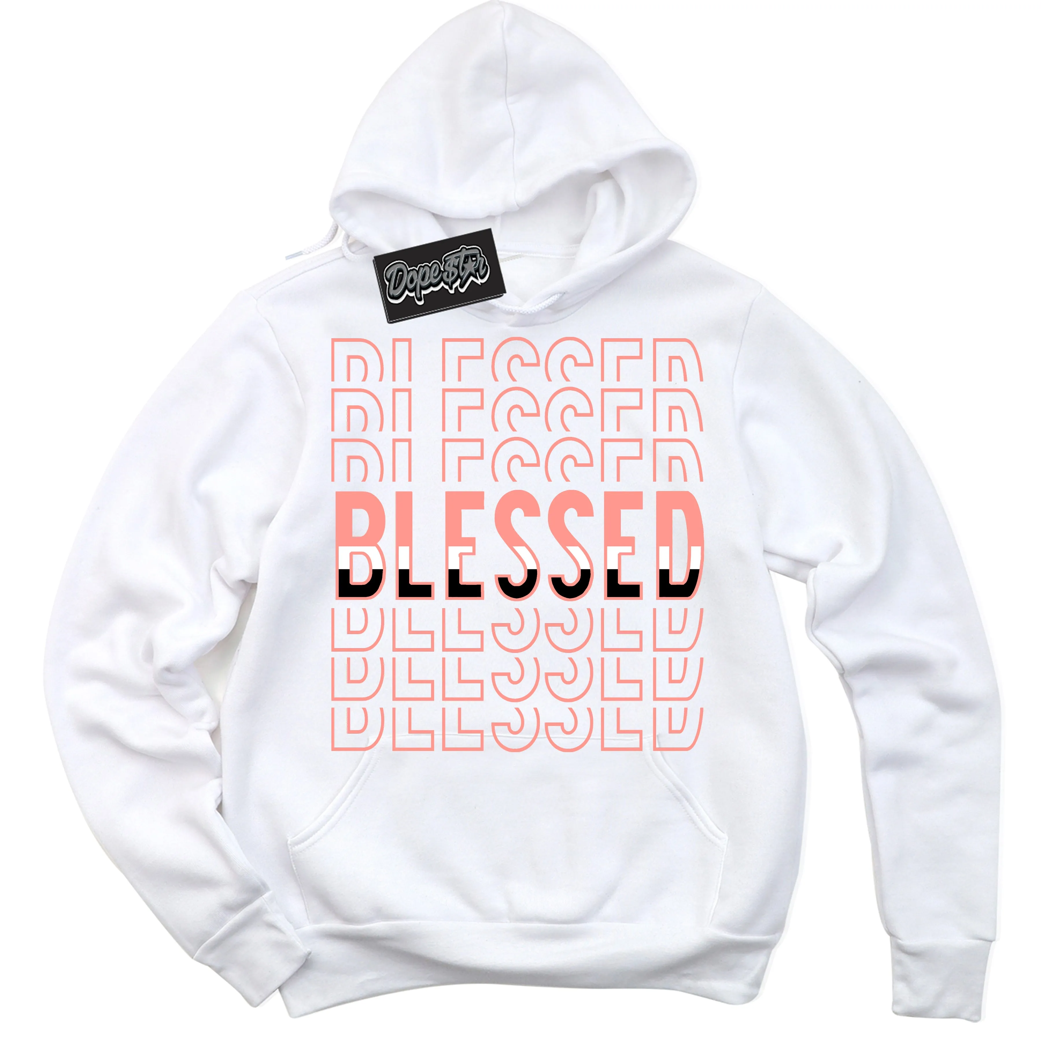 Paris Saint-Germain 1s Sneaker Hoodie Blessed Stacked Graphic
