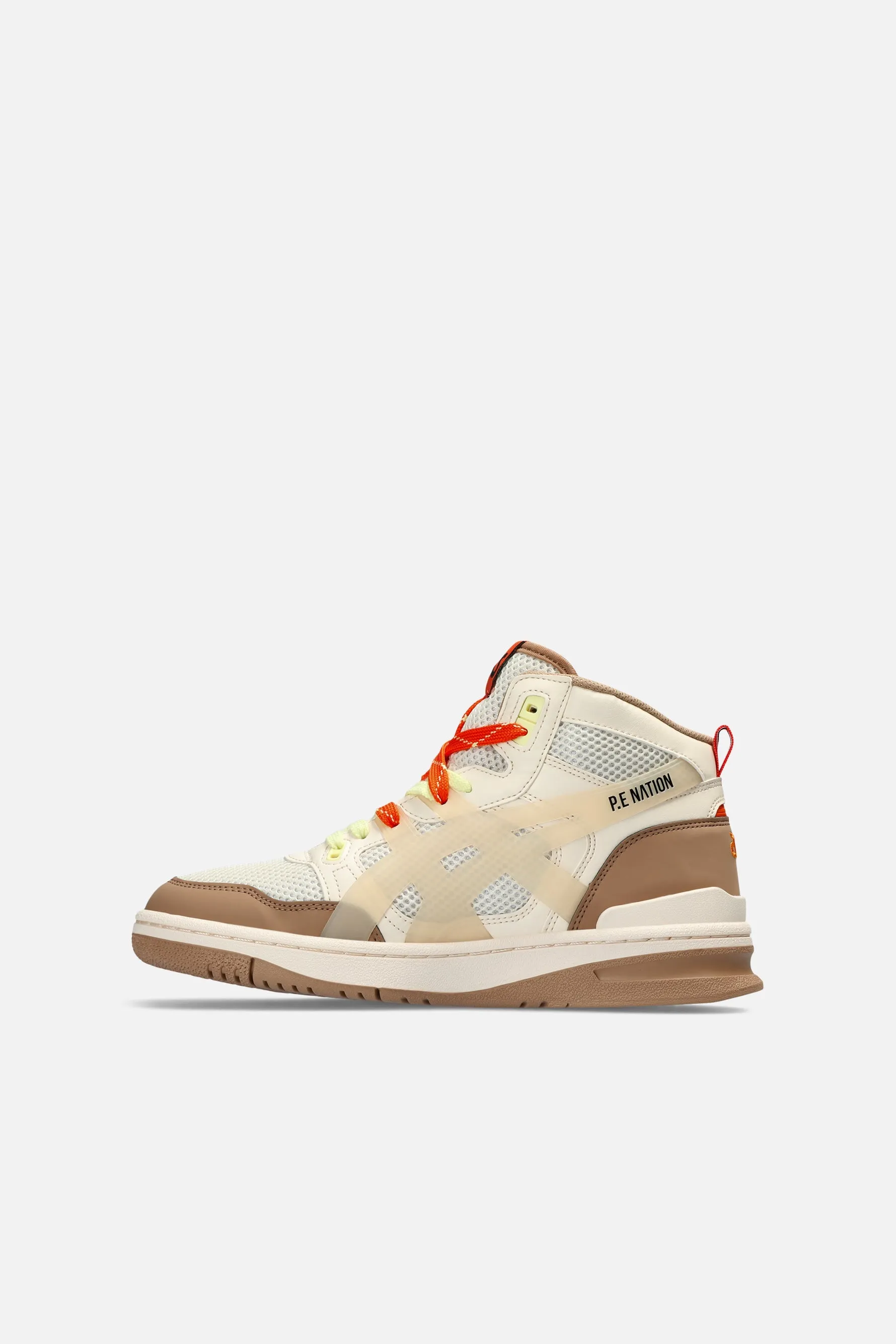 P.E Nation X Asics | Ex89 Mt Shoes | Pearled Ivory/Burrow