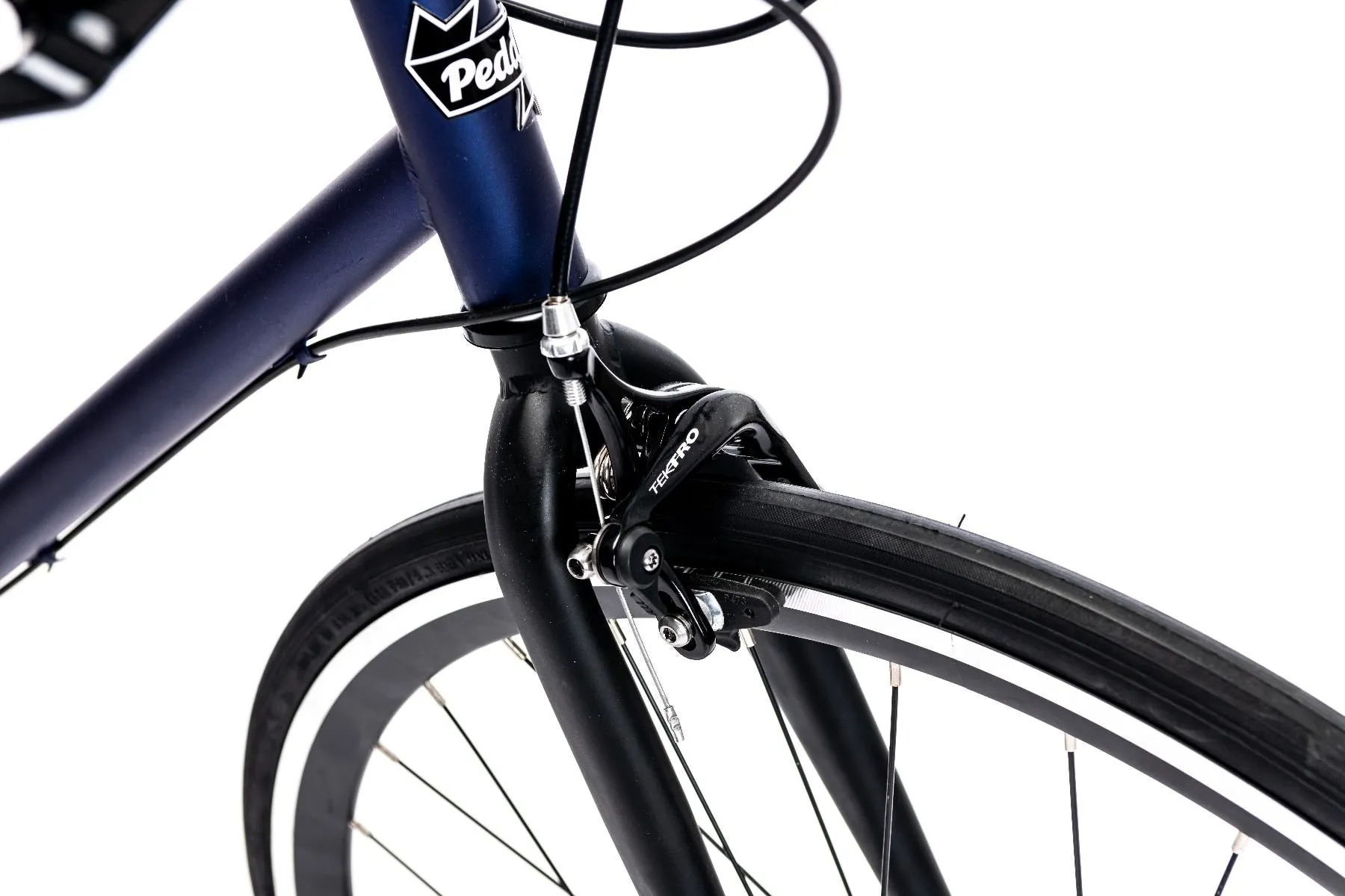 Pedal Messenger 3 Berlin Flat Bar Road Bike Midnight Blue