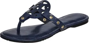 Pierre Dumas Women's Colored Flat Sandals