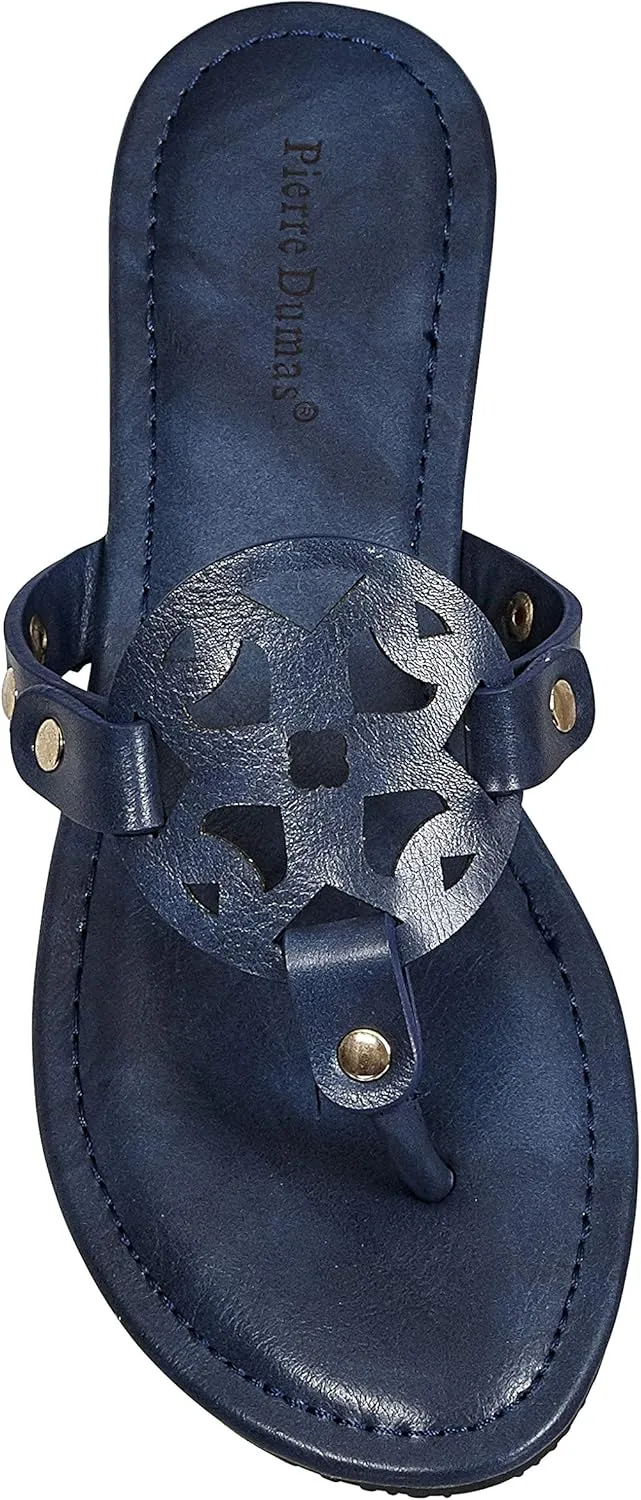 Pierre Dumas Women's Colored Flat Sandals