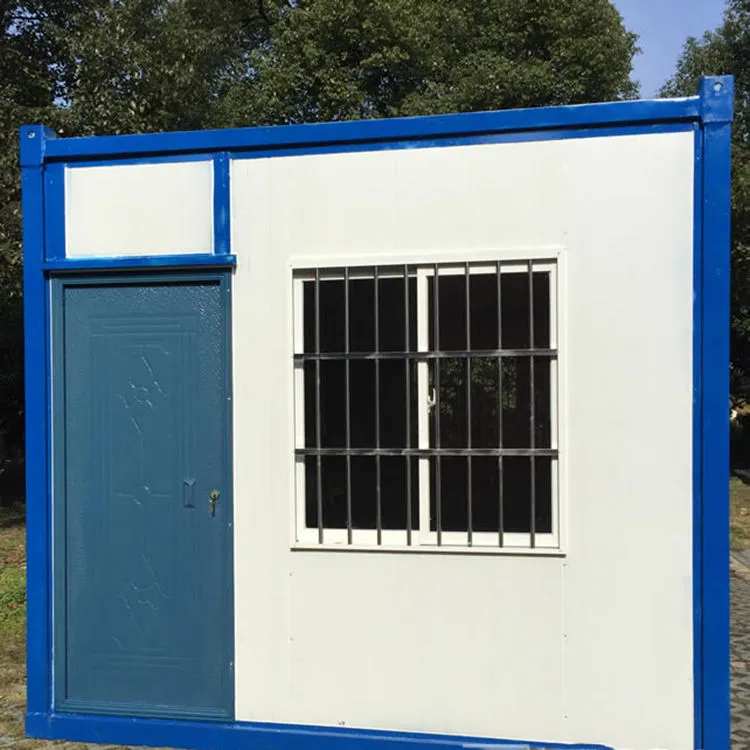 Prefabricated mobile flat pack container house