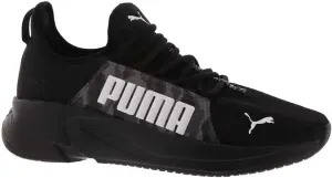 PUMA Softride Premier Slip-On Camo Sneaker Men's Slip On 10 D(M) US Black-White