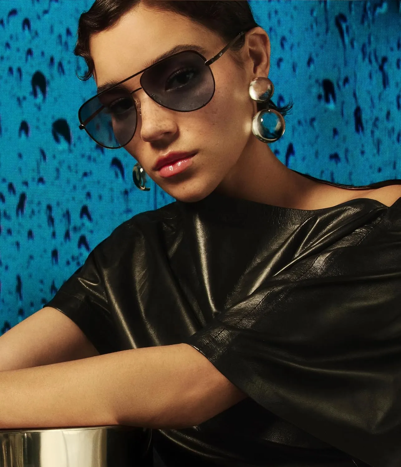 Quay - Sunglasses for Men & Women, Aviator Lenses with UV Protection, Oversized Sunglasses