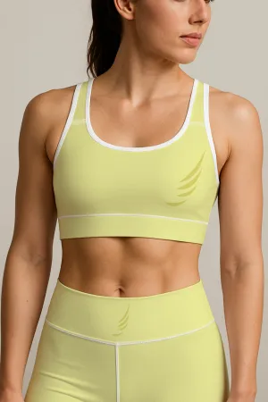 "Yellow Flash" UltraComfort Sports bra
