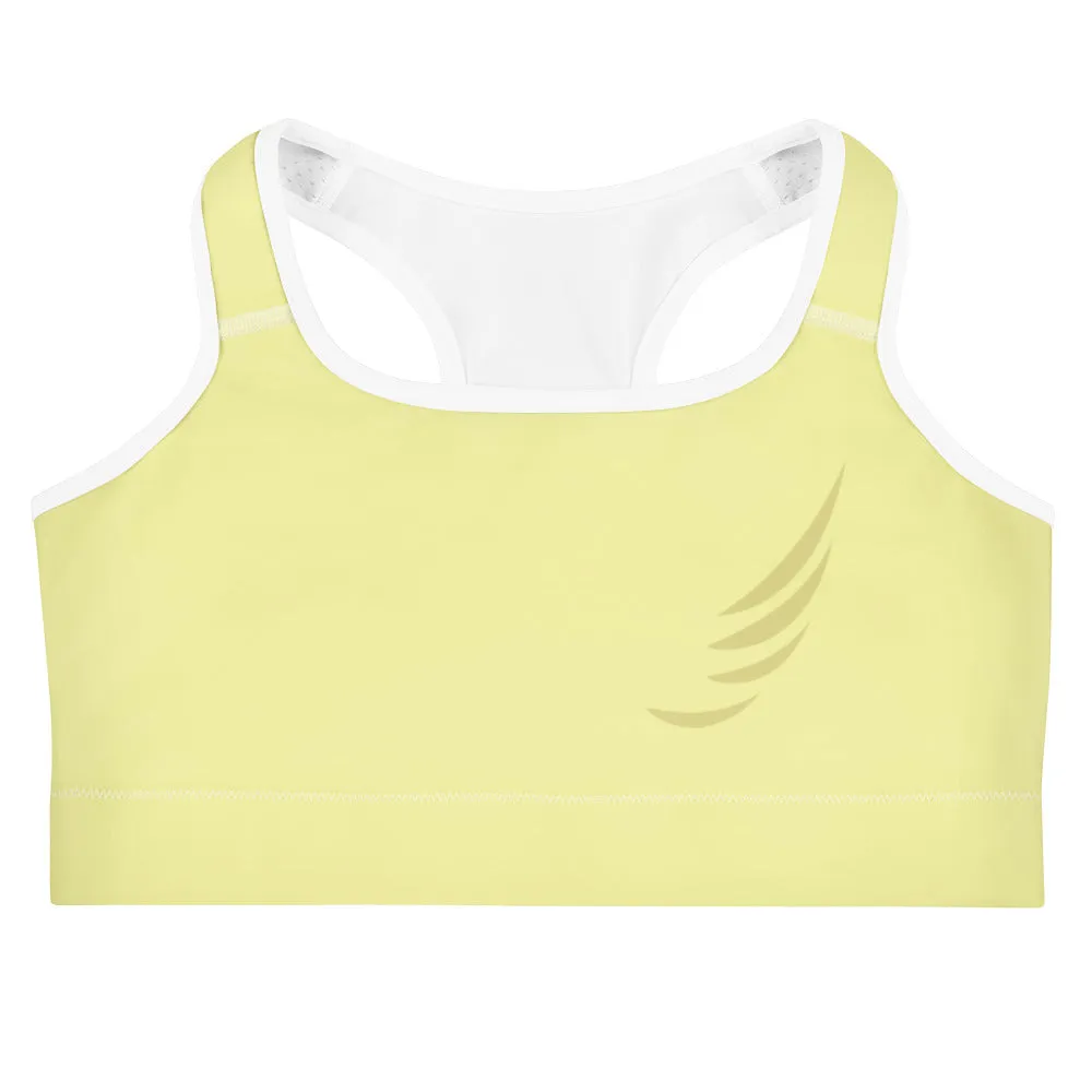 "Yellow Flash" UltraComfort Sports bra