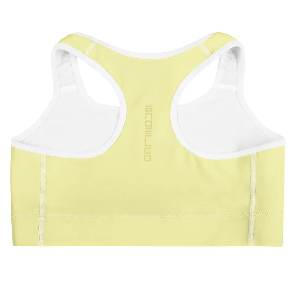 "Yellow Flash" UltraComfort Sports bra