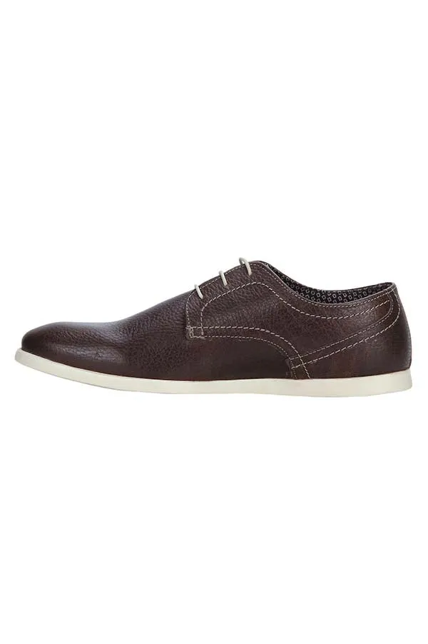 RedTape Men Bordo Derby Shoes