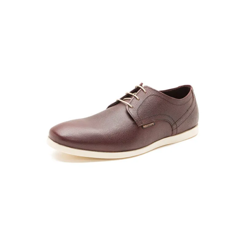 RedTape Men Bordo Derby Shoes