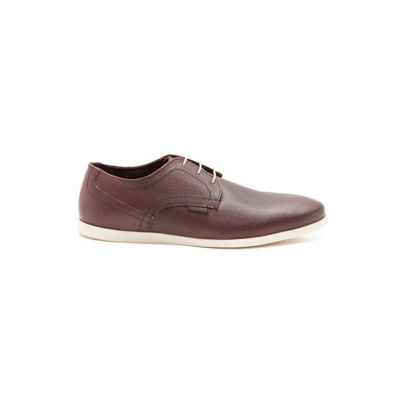 RedTape Men Bordo Derby Shoes