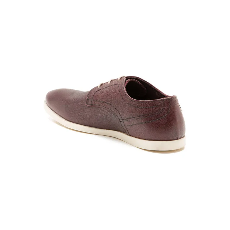 RedTape Men Bordo Derby Shoes