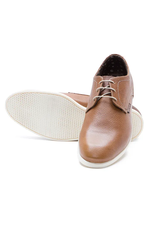 RedTape Men Bordo Derby Shoes