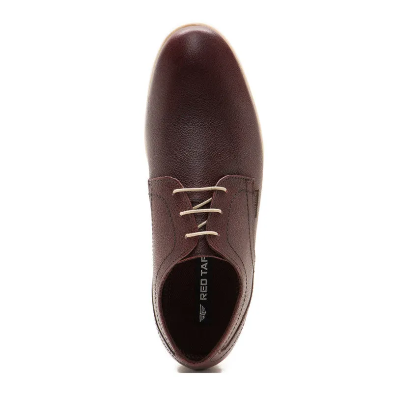 RedTape Men Bordo Derby Shoes