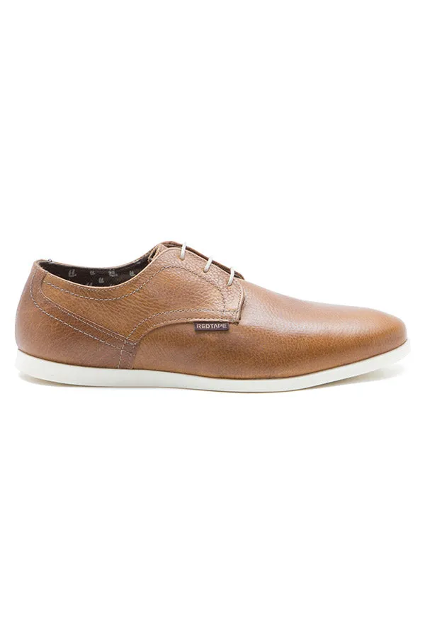 RedTape Men Bordo Derby Shoes