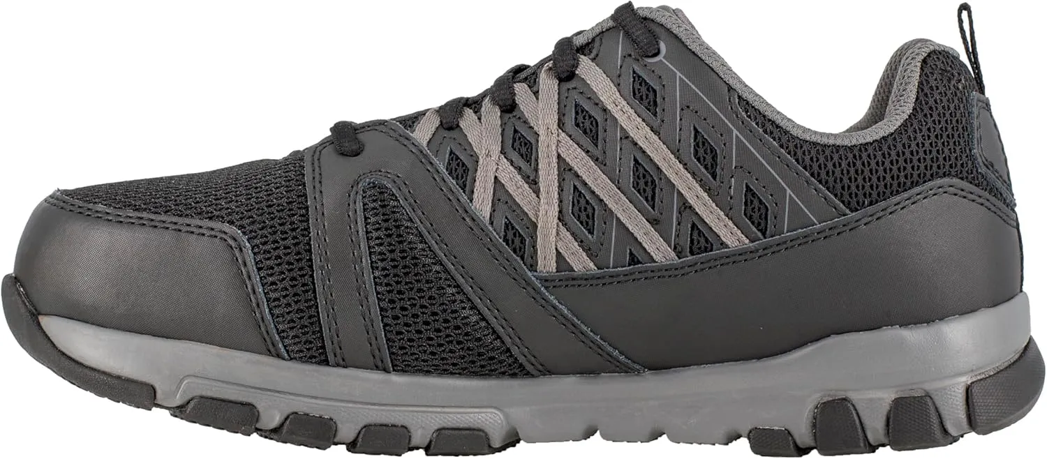 Reebok Work Men's RB416 Sublite Cushion Work Safety Toe Athletic Shoe Black