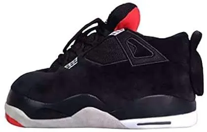 Retro 4 Bred Slippers
