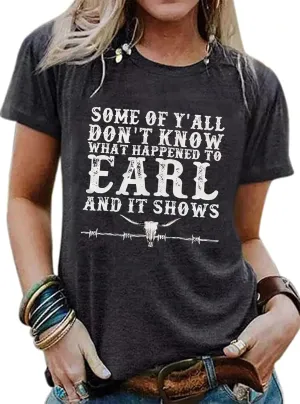 Retro Steer Skull Western T-Shirt Women Vintage Country Music Shirt Cute Cowgirl Graphic Cowboy Tees Tops
