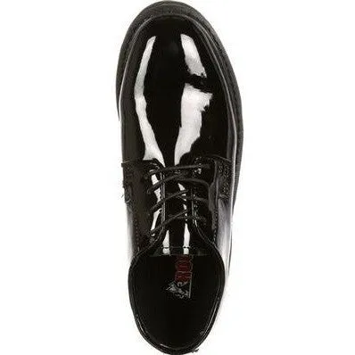 Rocky Men's High-Gloss Dress Leather 4" Soft Toe Oxford Shoe- FQ00510-8