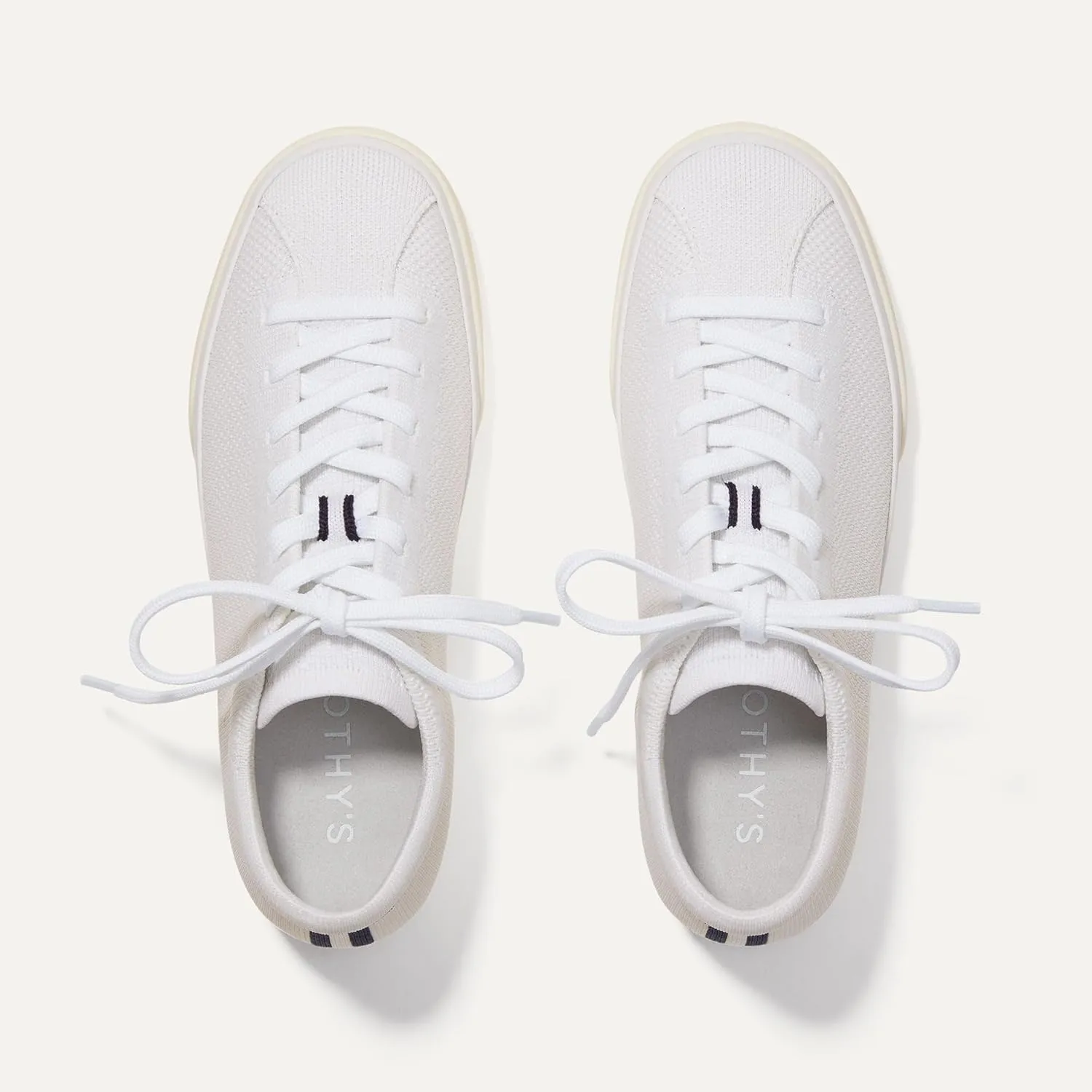 Rothy's The Lace Up Sneaker, Women's, Casual Fashion Shoes, Made from Recycled Plastic Bottles & Machine Washable