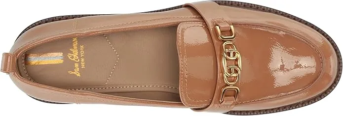 Rounded Sam Desert Loafers Edelman Slip On Heeled Toe Camel Connected Christy Trustworthy service Block