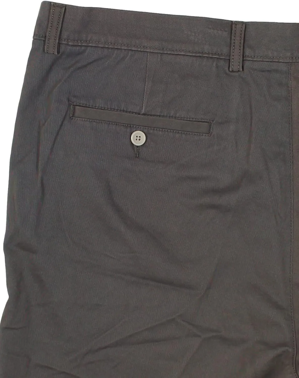 Roundtree & Yorke Men's Big and Tall Cotton Stretch Washed Chino Flat Front Shorts, 9" or 11" Inseam