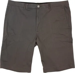 Roundtree & Yorke Men's Big and Tall Cotton Stretch Washed Chino Flat Front Shorts, 9" or 11" Inseam