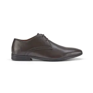Rowley Leather Derby Shoes - Brown