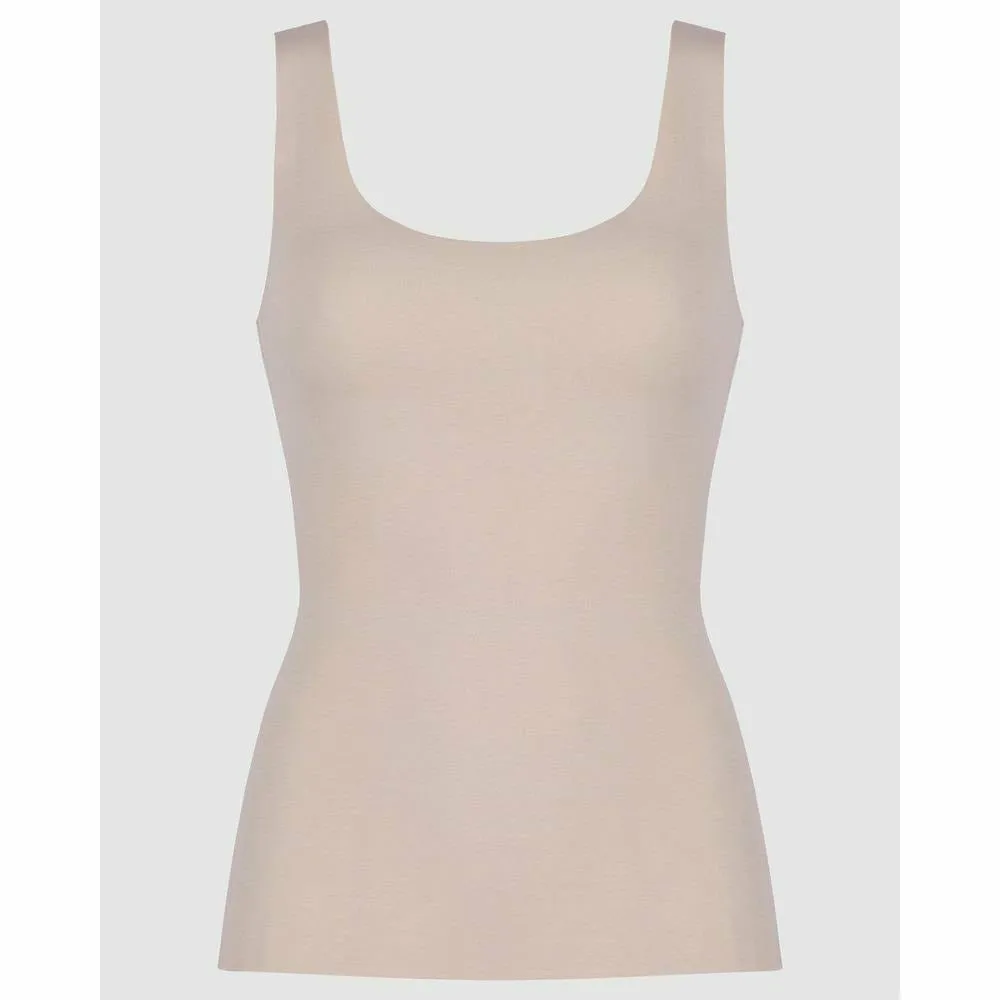 Seamless Wide Strap Modal and Cotton Vest