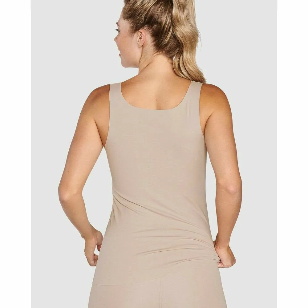 Seamless Wide Strap Modal and Cotton Vest