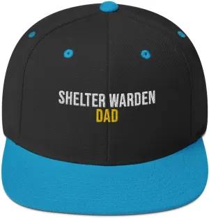 Shelter Warden Dad Hat (Embroidered Snapback Cap) Shelter Warden Apparel