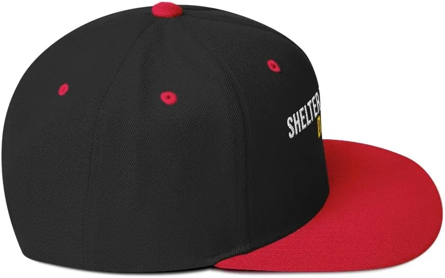 Shelter Warden Dad Hat (Embroidered Snapback Cap) Shelter Warden Apparel