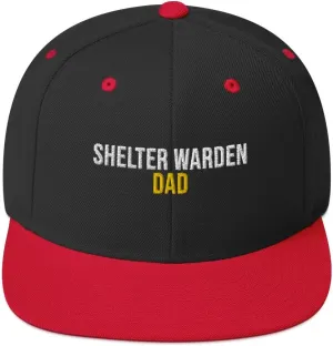 Shelter Warden Dad Hat (Embroidered Snapback Cap) Shelter Warden Apparel