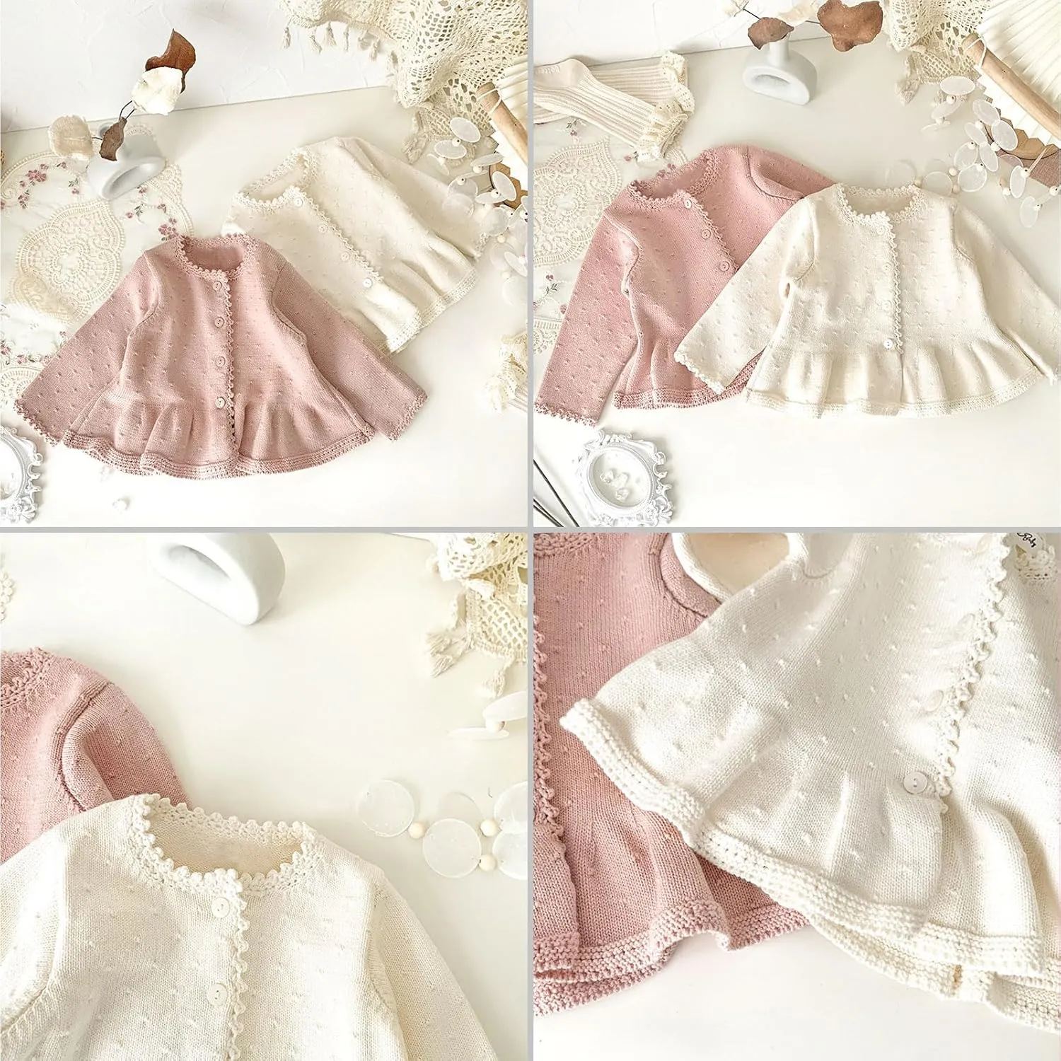 Simplee kids Baby Girls' Fall Winter Cardigan Sweaters Coats Outfits for Toddlers