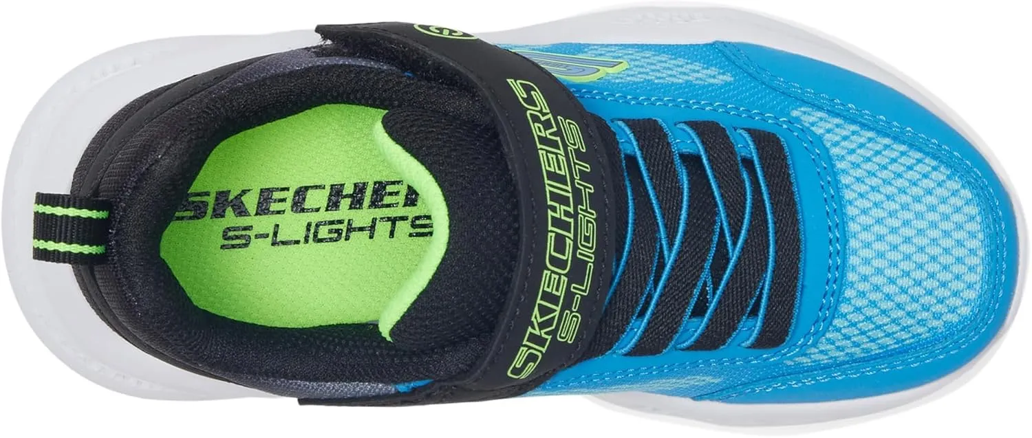 SKECHERS Boy's Meteor-Lights-krendo Sneaker