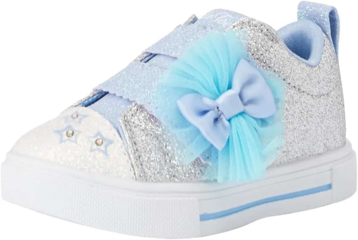 Skechers girls Twinkle Sparks Glitter Gems sneaker