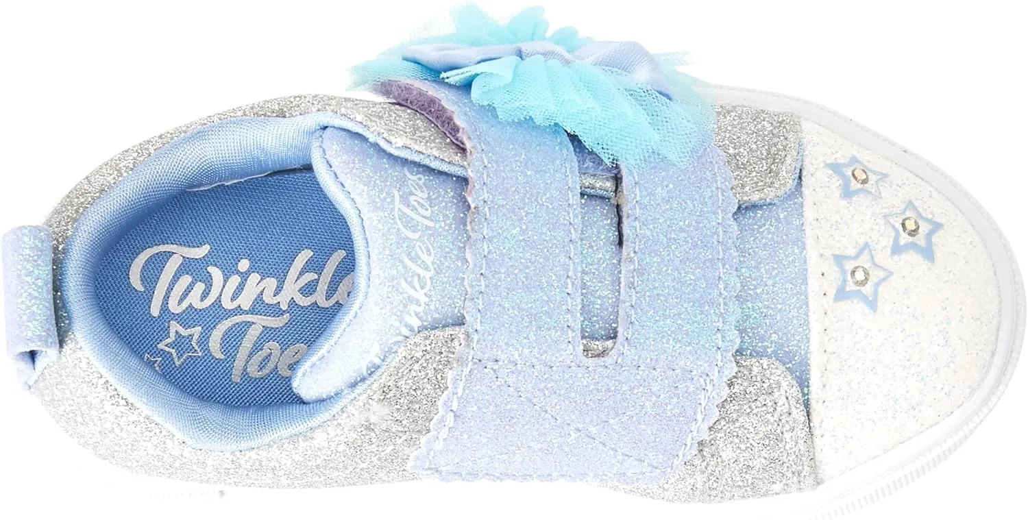 Skechers girls Twinkle Sparks Glitter Gems sneaker