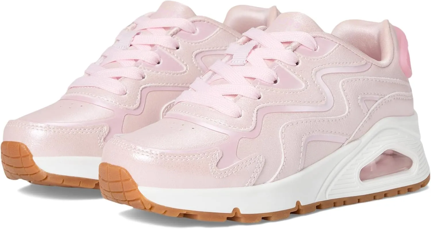 SKECHERS Girls Uno Gen1 310322L (Little Big Kid) Sneaker, Light Pink, 13