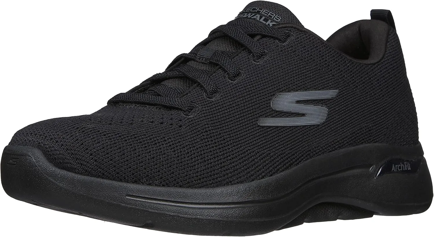 Skechers Men's Gowalk Arch Fit-Athletic Workout Walking Shoe with Air Cooled Foam Sneakers, Black 2, 8 X-Wide