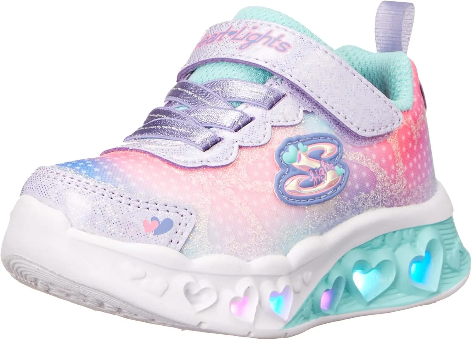 Skechers Unisex-Child Flutter Heart Lights Sneaker