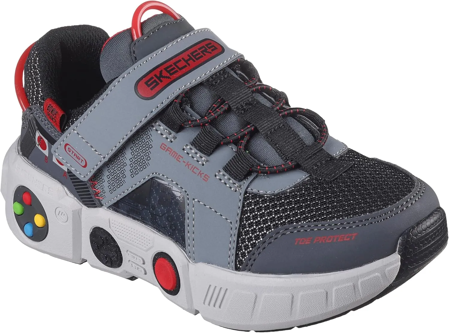 Skechers Unisex-Child Gametronix Sneaker