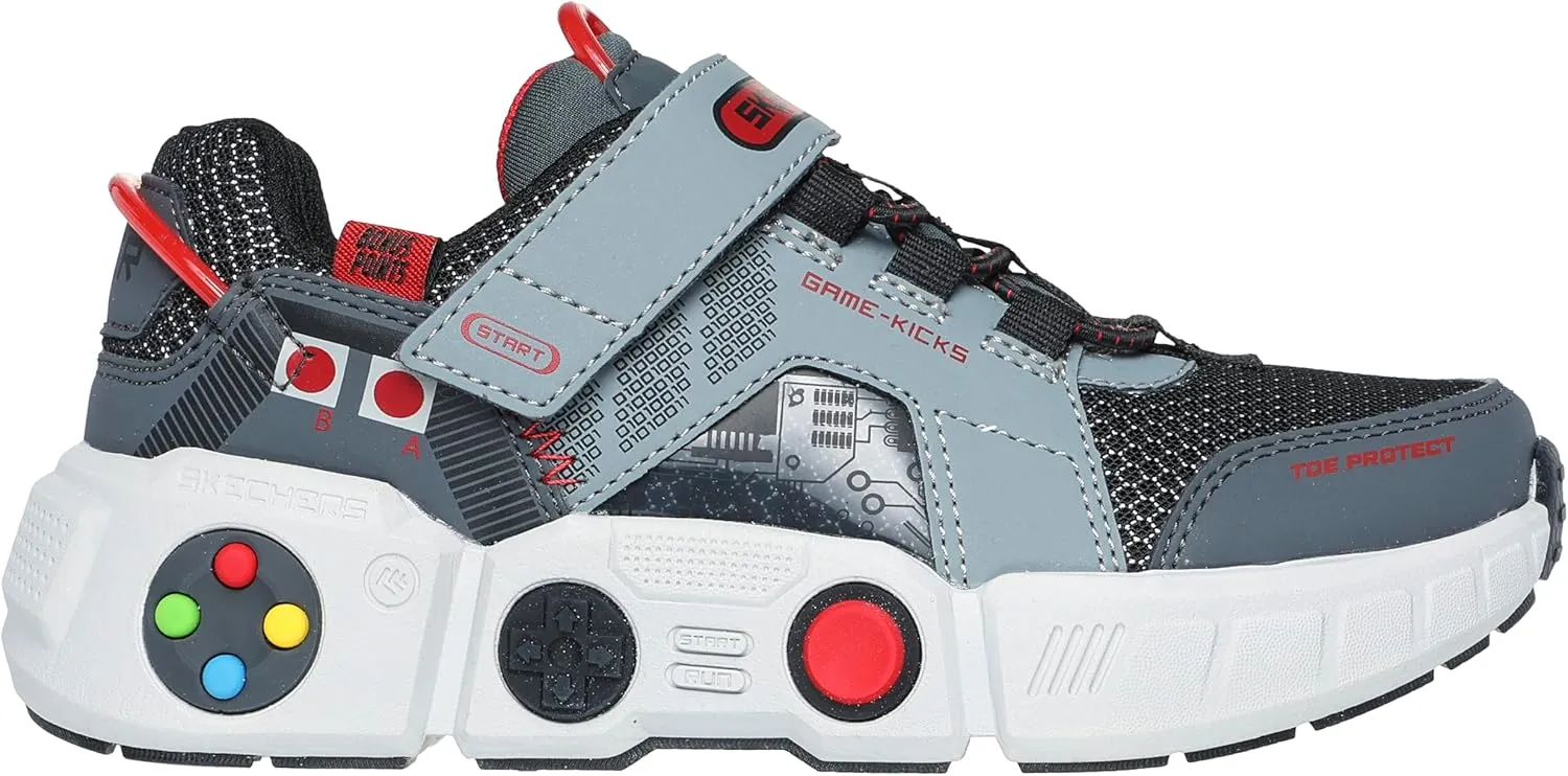 Skechers Unisex-Child Gametronix Sneaker