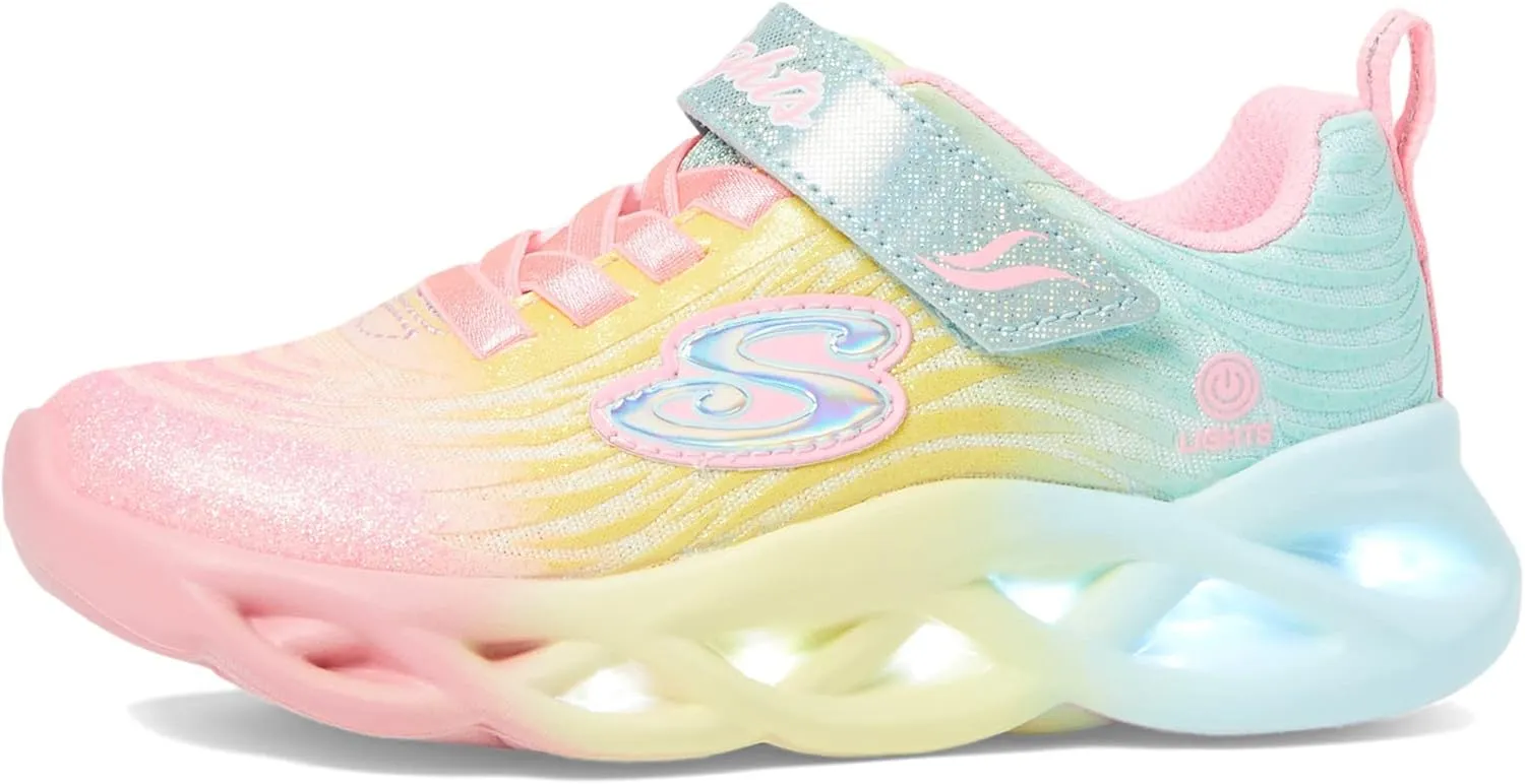 Skechers Unisex-Child Twisty Brights-Swirled Colo Sneaker