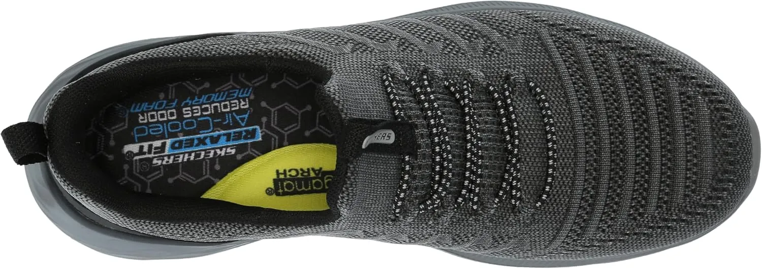 Skechers USA Men's Garner-Crispin Bungee Lace Slip-on Loafer